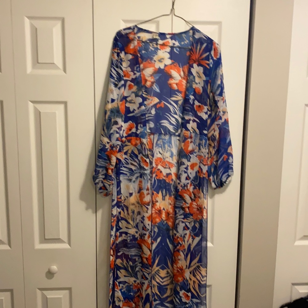 Bathing suit cover up or dress cover one size